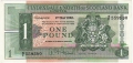 Clydesdale And North Of Scotland Bank Ltd 1 Pound,  1. 3.1961
